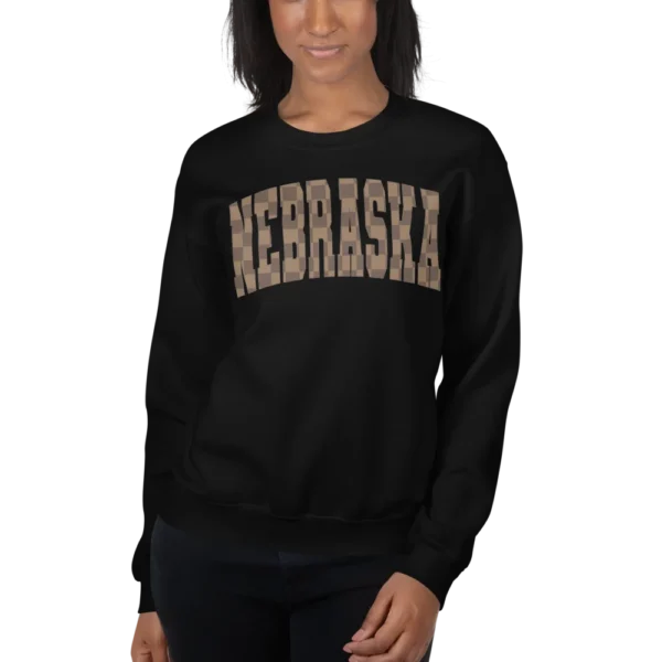 NEBRASKA CHECKERED Unisex Sweatshirt