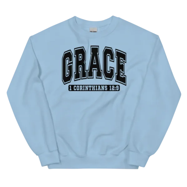 Grace Varsity Unisex Sweatshirt