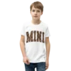 MINI CHECKERED Youth Short Sleeve T-Shirt