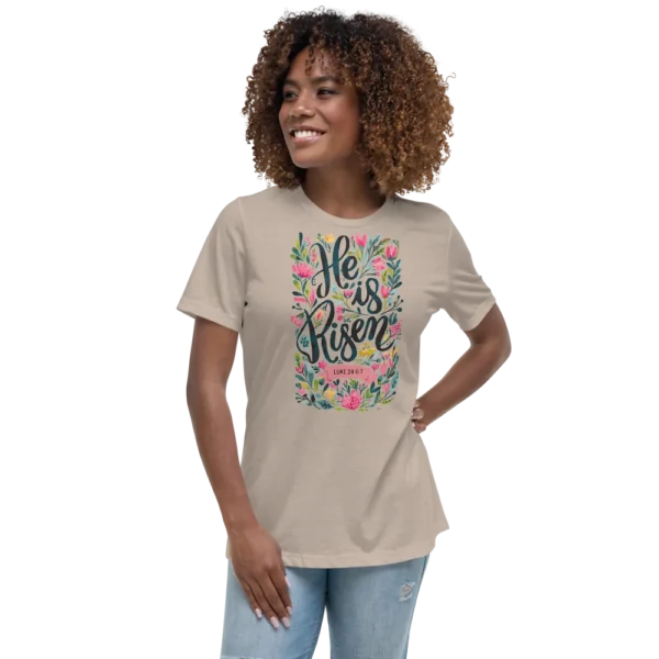 He Is Risen Women's Relaxed T-Shirt