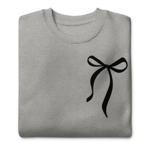 Unisex Bow Sweatshirt