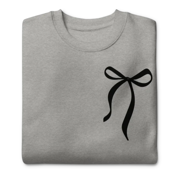 Unisex Bow Sweatshirt