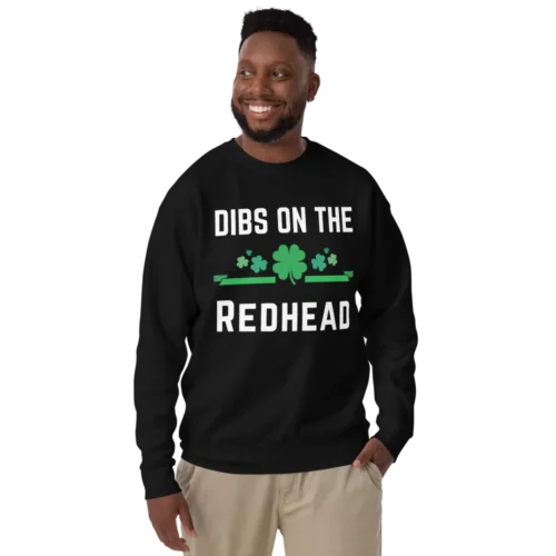 Dibs On The Redhead Unisex Premium Sweatshirt