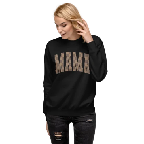 Cat Mom Unisex Premium Sweatshirt