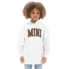 Mini Checkered Kids fleece hoodie