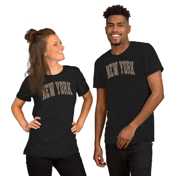 NEW YORK CHECKERED Unisex t-shirt