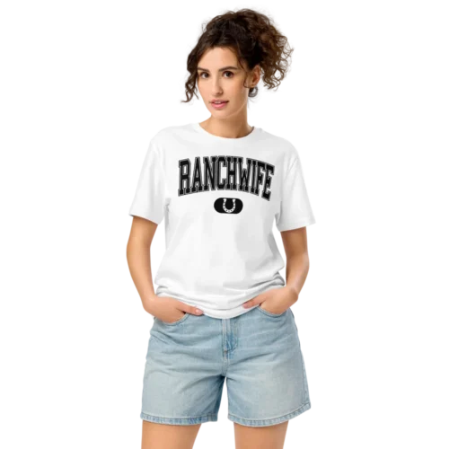 RANCH WIFE Unisex organic mid-light t-shirt