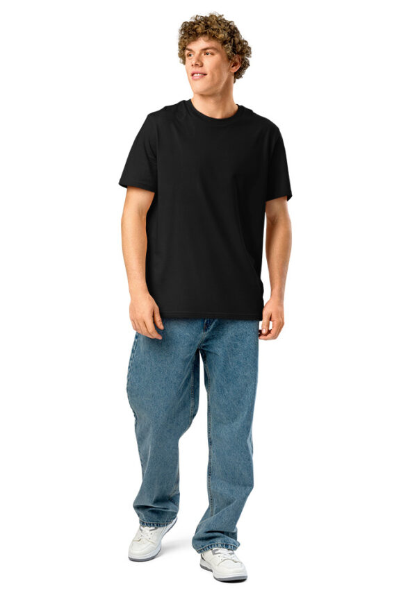 AUNT CHECKERED Unisex organic ribbed neck t-shirt